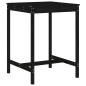 vidaXL 3-tlg. Gartenbar-Set Schwarz Massivholz Kiefer vidaXL 3-tlg. Gartenbar-Set Schwarz Massivholz Kiefer