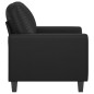 vidaXL Sessel Schwarz 60 cm Kunstleder vidaXL Sessel Schwarz 60 cm Kunstleder