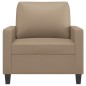 vidaXL Sessel Cappuccino-Braun 60 cm Kunstleder vidaXL Sessel Cappuccino-Braun 60 cm Kunstleder