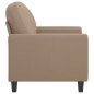 vidaXL Sessel Cappuccino-Braun 60 cm Kunstleder vidaXL Sessel Cappuccino-Braun 60 cm Kunstleder