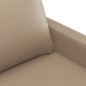 vidaXL Sessel Cappuccino-Braun 60 cm Kunstleder vidaXL Sessel Cappuccino-Braun 60 cm Kunstleder