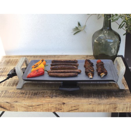 Livoo Grillplatte 1800 W Natur und Schwarz