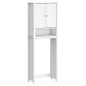 vidaXL Toilettenschrank BERG Weiß 60x27x164,5 cm Massivholz vidaXL Toilettenschrank BERG Weiß 60x27x164,5 cm Massivholz