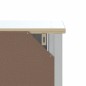 vidaXL Toilettenschrank BERG Weiß 60x27x164,5 cm Massivholz vidaXL Toilettenschrank BERG Weiß 60x27x164,5 cm Massivholz