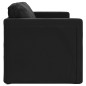 vidaXL Bodensofa mit Schlaffunktion Schwarz 122x204x55 cm Samt vidaXL Bodensofa mit Schlaffunktion Schwarz 122x204x55 cm Samt