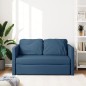 vidaXL Bodensofa mit Schlaffunktion Blau 112x174x55 cm Stoff vidaXL Bodensofa mit Schlaffunktion Blau 112x174x55 cm Stoff