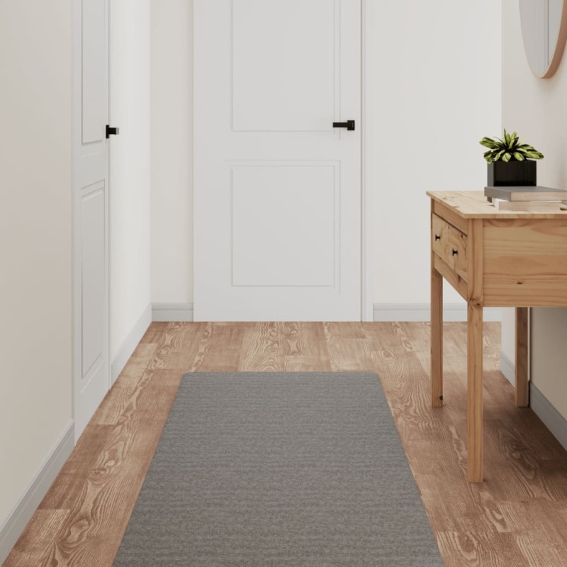 vidaXL Teppichläufer Grau 60x180 cm vidaXL Teppichläufer Grau 60x180 cm