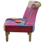 vidaXL Französischer Sessel 2 Stk. Patchwork-Design Stoff vidaXL Französischer Sessel 2 Stk. Patchwork-Design Stoff