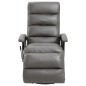 vidaXL TV-Sessel Grau Kunstleder vidaXL TV-Sessel Grau Kunstleder