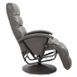 vidaXL TV-Sessel Grau Kunstleder vidaXL TV-Sessel Grau Kunstleder