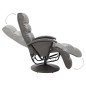vidaXL TV-Sessel Grau Kunstleder vidaXL TV-Sessel Grau Kunstleder
