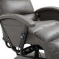 vidaXL TV-Sessel Grau Kunstleder vidaXL TV-Sessel Grau Kunstleder