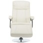 vidaXL TV-Sessel Creme Kunstleder vidaXL TV-Sessel Creme Kunstleder