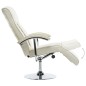 vidaXL TV-Sessel Creme Kunstleder vidaXL TV-Sessel Creme Kunstleder