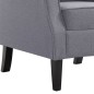 vidaXL Sessel Dunkelgrau Stoff vidaXL Sessel Dunkelgrau Stoff