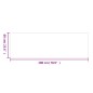 vidaXL Teppichläufer Grau 60x180 cm vidaXL Teppichläufer Grau 60x180 cm