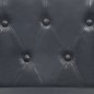 vidaXL Sessel Grau Echtleder vidaXL Sessel Grau Echtleder