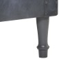 vidaXL Sessel Grau Echtleder vidaXL Sessel Grau Echtleder