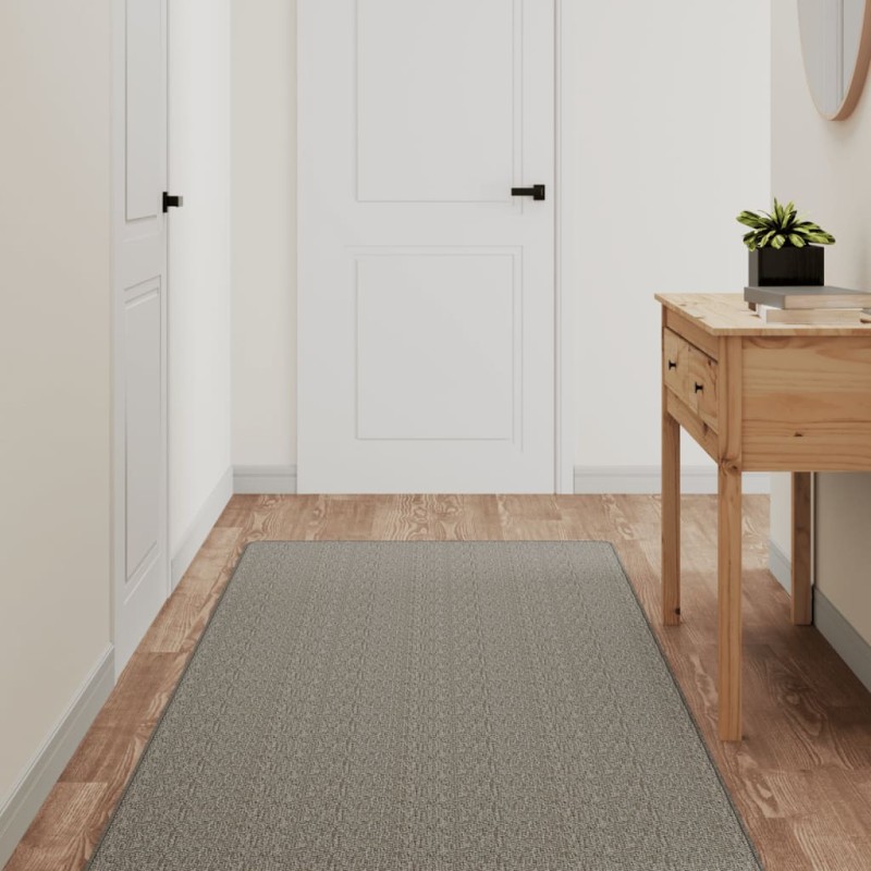 Teppichläufer Sisal-Optik Silbern 80x150 cm Teppichläufer Sisal-Optik Silbern 80x150 cm