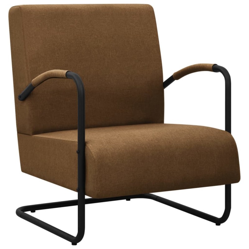 vidaXL Sessel Braun Stoff vidaXL Sessel Braun Stoff