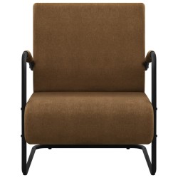 vidaXL Sessel Braun Stoff 