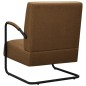 vidaXL Sessel Braun Stoff vidaXL Sessel Braun Stoff