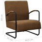 vidaXL Sessel Braun Stoff vidaXL Sessel Braun Stoff