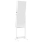 Spiegel-Schmuckschrank Freistehend Weiß 42x38x152 cm Spiegel-Schmuckschrank Freistehend Weiß 42x38x152 cm