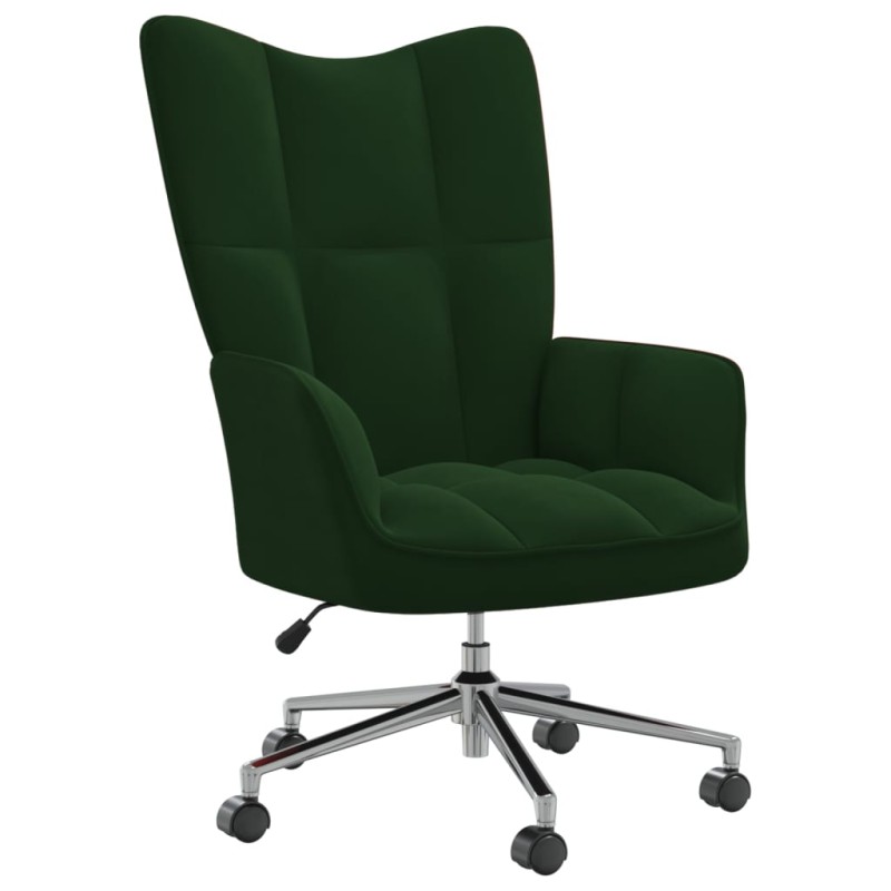 vidaXL Relaxsessel Dunkelgrün Samt vidaXL Relaxsessel Dunkelgrün Samt