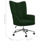 vidaXL Relaxsessel Dunkelgrün Samt vidaXL Relaxsessel Dunkelgrün Samt