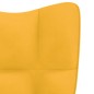 vidaXL Relaxsessel Senfgelb Samt vidaXL Relaxsessel Senfgelb Samt