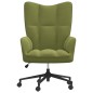 vidaXL Relaxsessel Hellgrün Samt vidaXL Relaxsessel Hellgrün Samt