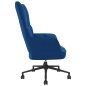 vidaXL Relaxsessel Blau Samt vidaXL Relaxsessel Blau Samt
