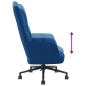 vidaXL Relaxsessel Blau Samt vidaXL Relaxsessel Blau Samt