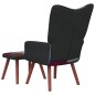 vidaXL Relaxsessel mit Hocker Patchwork Stoff vidaXL Relaxsessel mit Hocker Patchwork Stoff