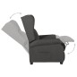 vidaXL Relaxsessel Dunkelgrau Stoff vidaXL Relaxsessel Dunkelgrau Stoff