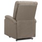vidaXL Aufstehsessel Taupe Stoff vidaXL Aufstehsessel Taupe Stoff
