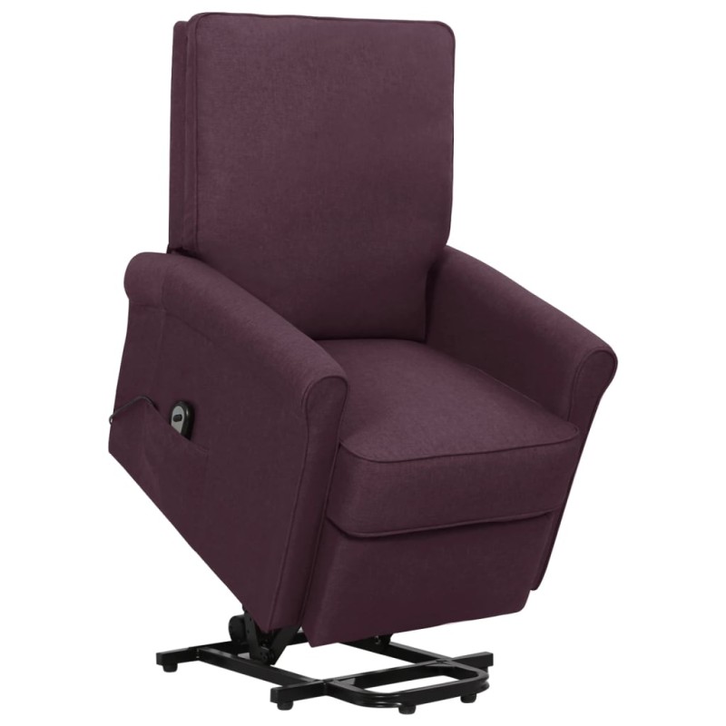 vidaXL Aufstehsessel Lila Stoff vidaXL Aufstehsessel Lila Stoff