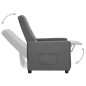 vidaXL Relaxsessel Hellgrau Stoff vidaXL Relaxsessel Hellgrau Stoff