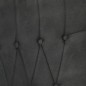 vidaXL Ohrensessel Schwarz Canvas vidaXL Ohrensessel Schwarz Canvas