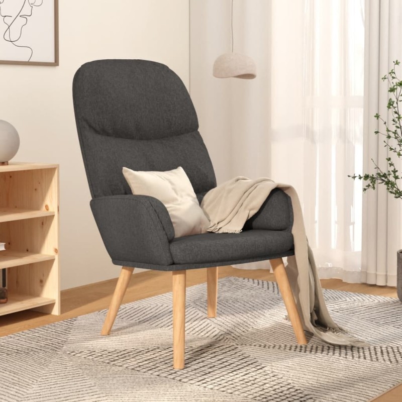 vidaXL Relaxsessel Dunkelgrau Stoff vidaXL Relaxsessel Dunkelgrau Stoff