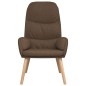 vidaXL Relaxsessel Braun Stoff vidaXL Relaxsessel Braun Stoff