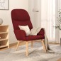 vidaXL Relaxsessel Weinrot Stoff vidaXL Relaxsessel Weinrot Stoff