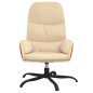 vidaXL Relaxsessel Creme Stoff vidaXL Relaxsessel Creme Stoff