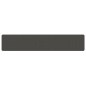 vidaXL Teppichläufer Sisal-Optik Anthrazit 50x250 cm vidaXL Teppichläufer Sisal-Optik Anthrazit 50x250 cm