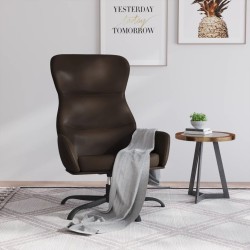 vidaXL Relaxsessel Braun Kunstleder