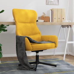vidaXL Relaxsessel Senfgelb Samt