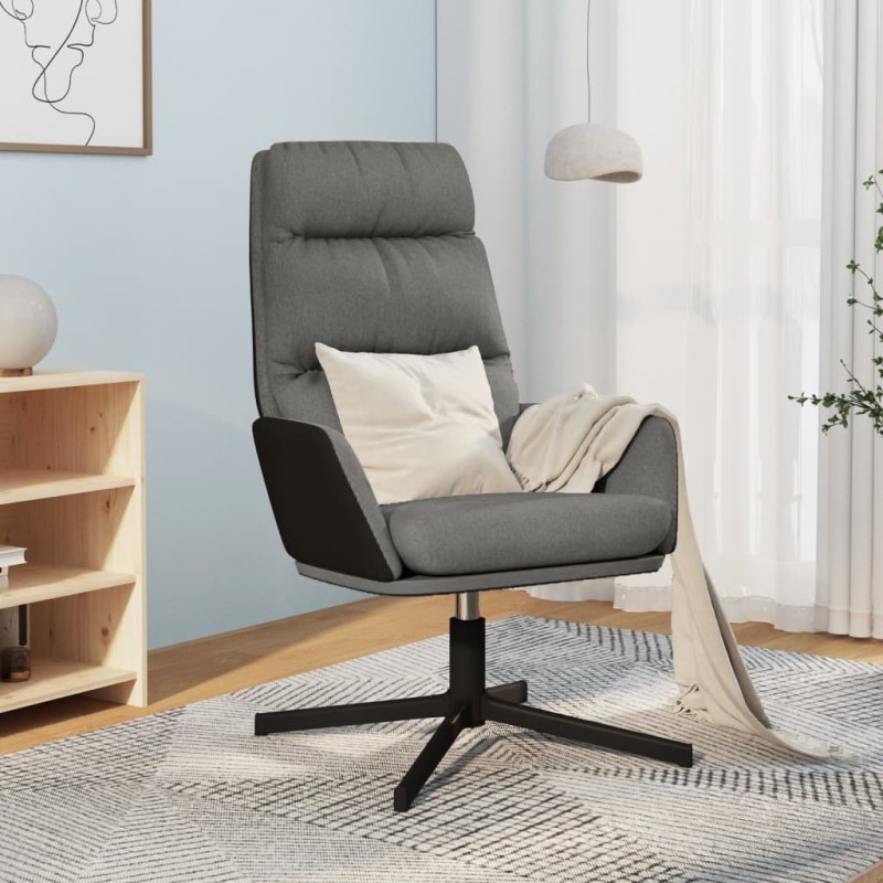 vidaXL Relaxsessel Hellgrau Stoff vidaXL Relaxsessel Hellgrau Stoff