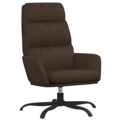 vidaXL Relaxsessel Braun Kunstleder