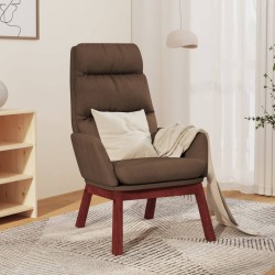 vidaXL Relaxsessel Braun Stoff